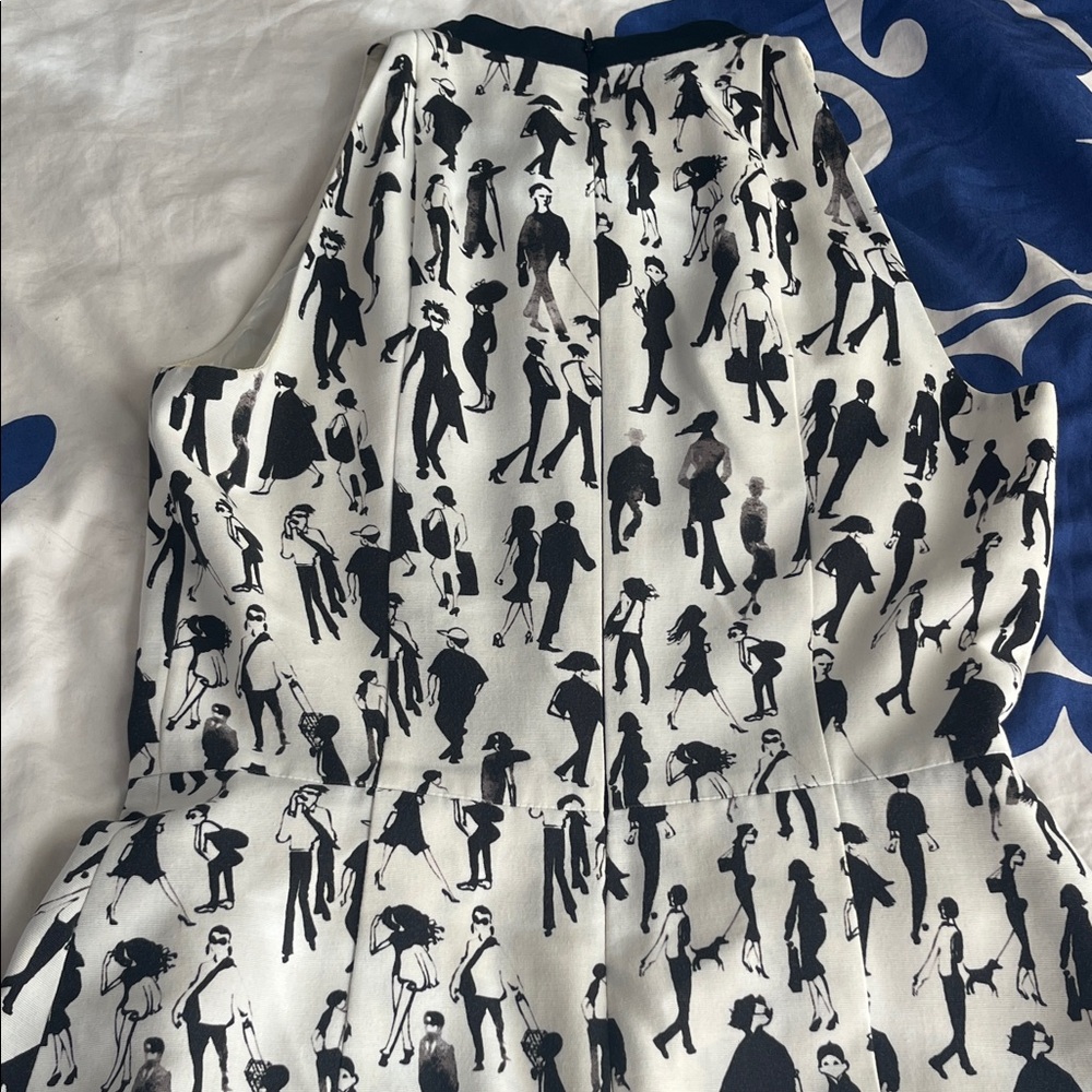 Akris Punto People Watching A-Line Sleeveless Mini dress Size 4 - Picture 8 of 14